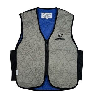 Techniche HyperKewl Plus Cooling Vest Gray Blue XS Workwear Industrial